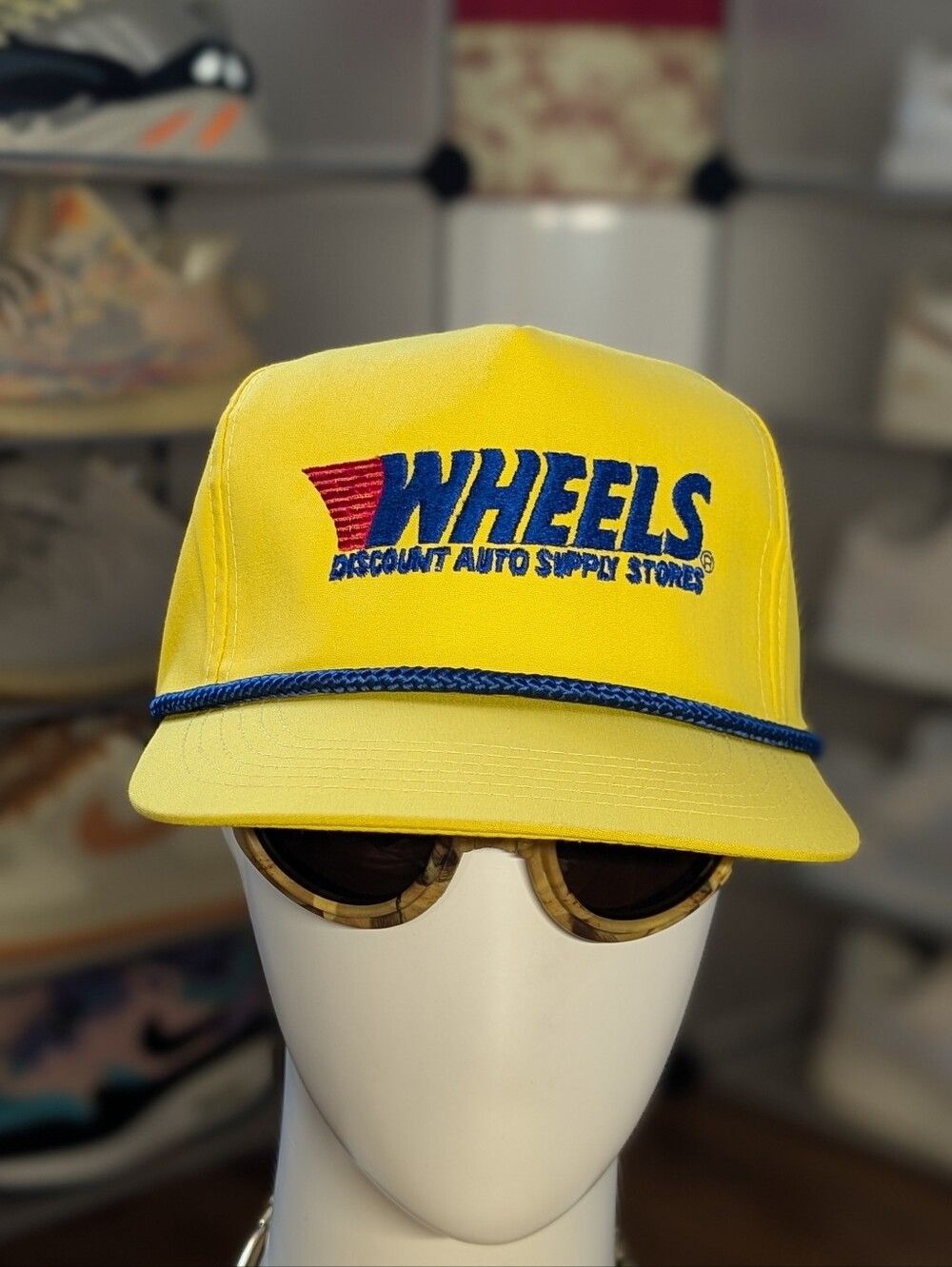 WHEELS Vintage Auto Supply Hat (OS)